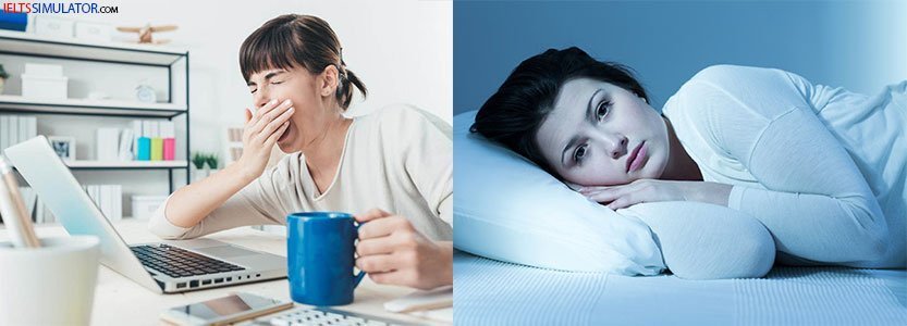 IELTS SIMULATOR GENERAL TRAINING READING – Lack of sleep S26GT5 FREE COMPUTER DELIVERED ONLINE IELTS SIMULATION