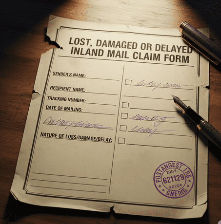 IELTS SIMULATOR ONLINE GENERAL TRAINING READING EASY DEMO - Lost, Damaged or Delayed Inland Mail Claim Form S2GT1 FREE COMPUTER DELIVERED ONLINE SIMULATION