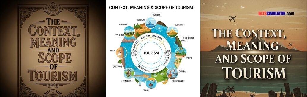 IELTS SIMULATOR ONLINE IELTS READING EASY DEMO - The Context, Meaning and Scope of Tourism The development of mass tourism