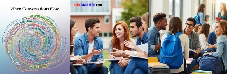 IELTS SIMULATOR ONLINE IELTS READING EASY DEMO - WHEN CONVERSATIONS FLOW S7AT3 FREE COMPUTER DELIVERED ONLINE IELTS SIMULATION Best BAND7 IELTS Dehradun IELTS online simulator IELTS BAND 7 Coaching Classes
