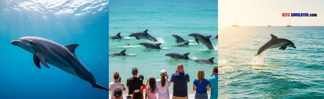 IELTS SIMULATOR ONLINE ACADEMIC LISTENING EASY DEMO – Alice say about the Dolphin Conservation Trust? S18AT2 FREE COMPUTER DELIVERED ONLINE IELTS SIMULATION