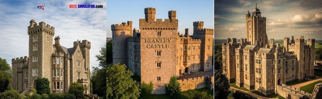 IELTS SIMULATOR ONLINE ACADEMIC LISTENING EASY DEMO – Visit to Branley Castle S19AT2 FREE COMPUTER DELIVERED ONLINE IELTS SIMULATION