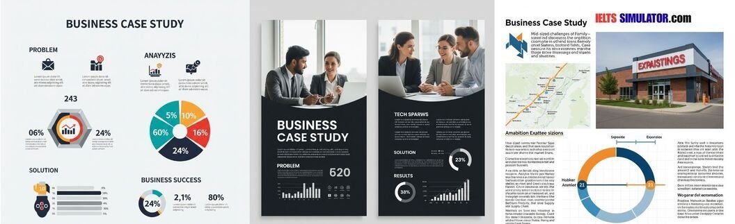 IELTS SIMULATOR ONLINE ACADEMIC IELTS LISTENING-  Business Case Study S32AT3 FREE COMPUTER DELIVERED ONLINE