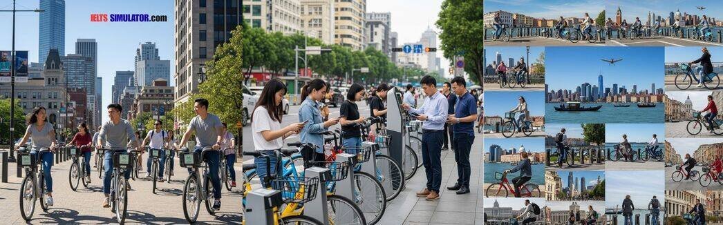 IELTS READING EASY DEMO - The growth of bike-sharing schemes around the world Dutch engineer helped to devise urban bike-sharing schemes