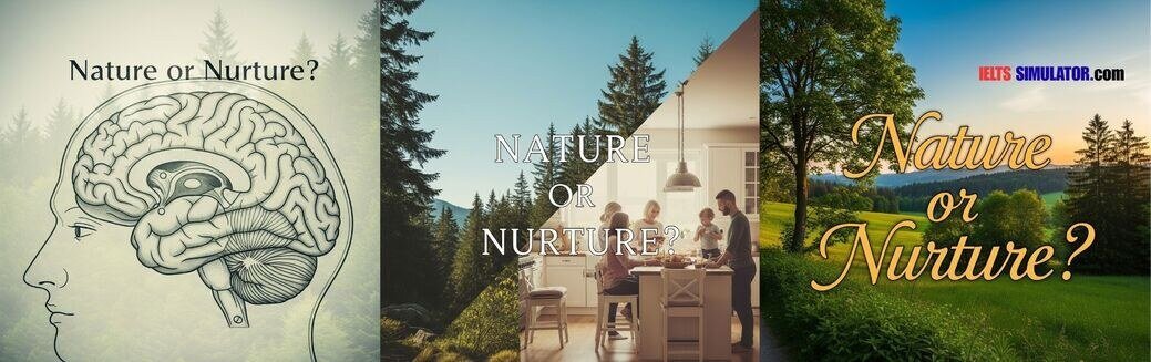 IELTS SIMULATOR ACADEMIC READING – Nature or Nurture? S29AT2 FREE COMPUTER DELIVERED ONLINE IELTS SIMULATION