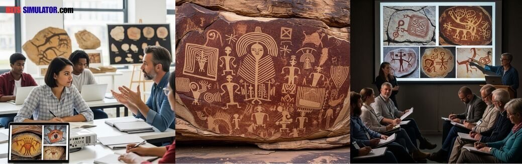 IELTS SIMULATOR ONLINE ACADEMIC IELTS LISTENING- SEMINAR ON ROCK ART S37AT4 FREE COMPUTER DELIVERED ONLINE