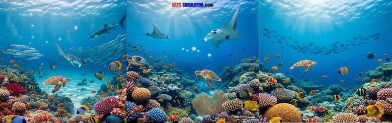 IELTS SIMULATOR ONLINE GENERAL TRAINING READING EASY DEMO - Marine Ecosystems S3GT5 FREE COMPUTER DELIVERED ONLINE SIMULATION