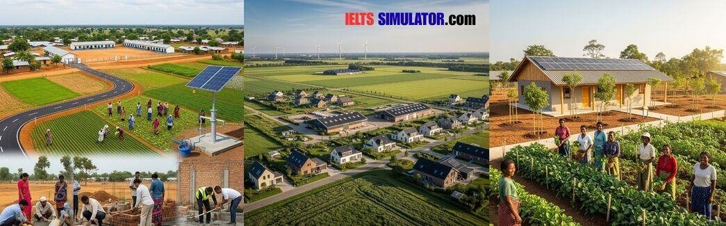 IELTS SIMULATOR ONLINE ACADEMIC LISTENING - Rural Development S43AT4 FREE COMPUTER DELIVERED ONLINE IELTS SIMULATION