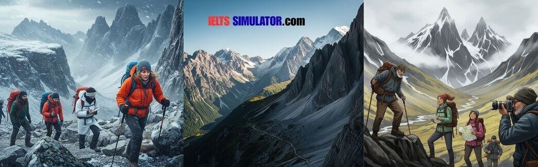 IELTS SIMULATOR ONLINE ACADEMIC LISTENING - Expedition Across Attora Mountains S42AT2 FREE COMPUTER DELIVERED ONLINE IELTS SIMULATION