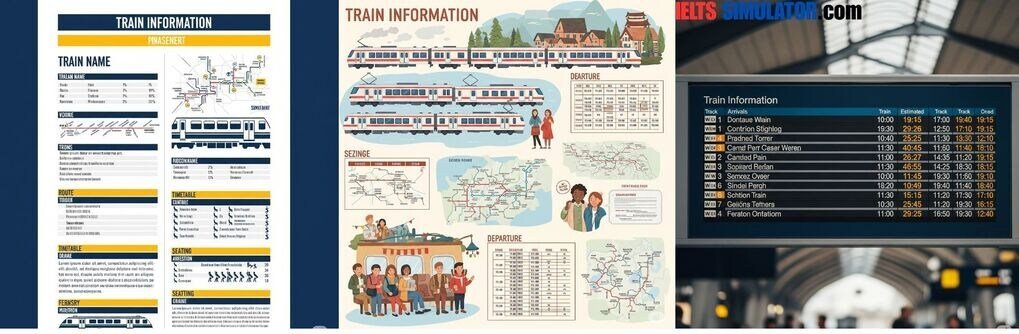 IELTS SIMULATOR ONLINE ACADEMIC IELTS LISTENING- TRAIN INFORMATION S34AT2 FREE COMPUTER DELIVERED ONLINE