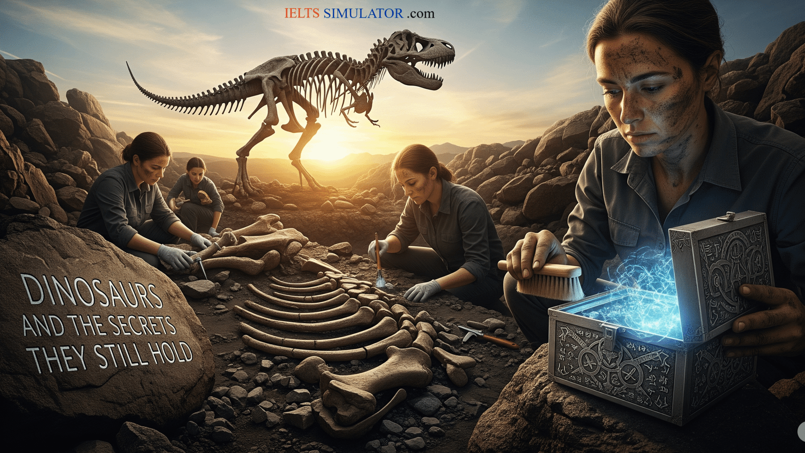 IELTS SIMULATOR ONLINE IELTS READING EASY DEMO - DINOSAURS AND THE SECRETS THEY STILL HOLD S14GT5 FREE COMPUTER DELIVERED ONLINE IELTS SIMULATION Best BAND7 IELTS Dehradun IELTS online simulator IELTS BAND 7 Coaching Classes