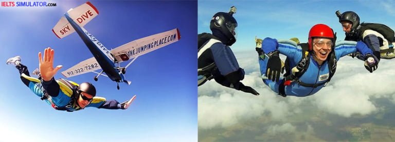 Skydiving experience blog picture