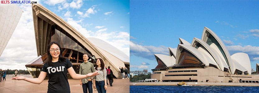 sydney opera house tour ielts