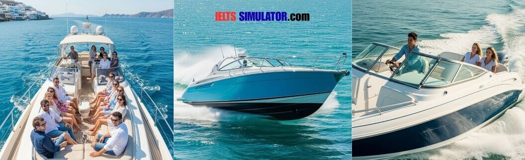 IELTS SIMULATOR ONLINE ACADEMIC IELTS LISTENING- BOAT TRIP S38AT2 FREE COMPUTER DELIVERED ONLINE