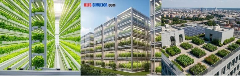 IELTS READING TEST SET 1 AC # CROP-GROWING SKYCRAPERS. By the year 2050, nearly 80% of the Earth’s population will live in urban centres. Attempt full test