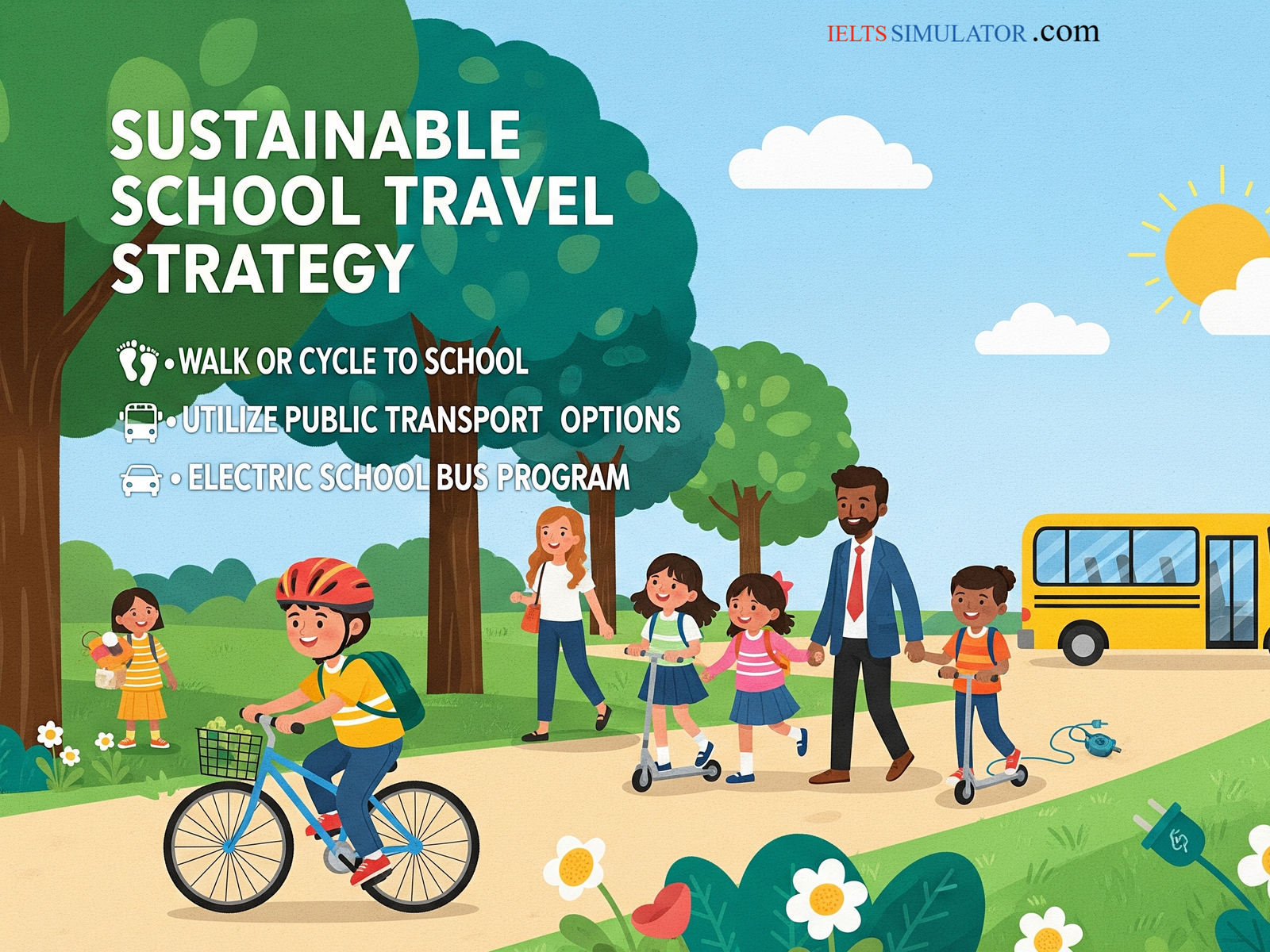 IELTS SIMULATOR ONLINE IELTS READING EASY DEMO - SUSTAINABLE SCHOOL TRAVEL STRATEGY S9GT1 FREE COMPUTER DELIVERED ONLINE IELTS SIMULATION Best BAND7 IELTS Dehradun IELTS online simulator IELTS BAND 7 Coaching Classes