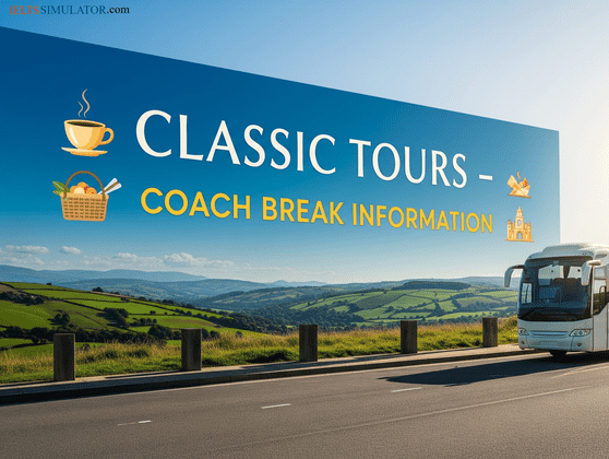 IELTS SIMULATOR GENERAL TRAINING ONLINE READING – CLASSIC TOURS - COACH BREAK INFORMATION S19GT2 FREE COMPUTER DELIVERED ONLINE IELTS SIMULATION