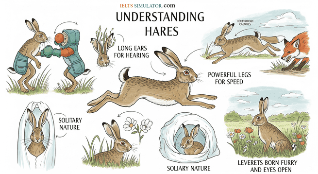 IELTS SIMULATOR ONLINE IELTS READING EASY DEMO - Understanding hares S11GT5 FREE COMPUTER DELIVERED ONLINE IELTS SIMULATION Best BAND7 IELTS Dehradun IELTS online simulator IELTS BAND 7 Coaching Classes