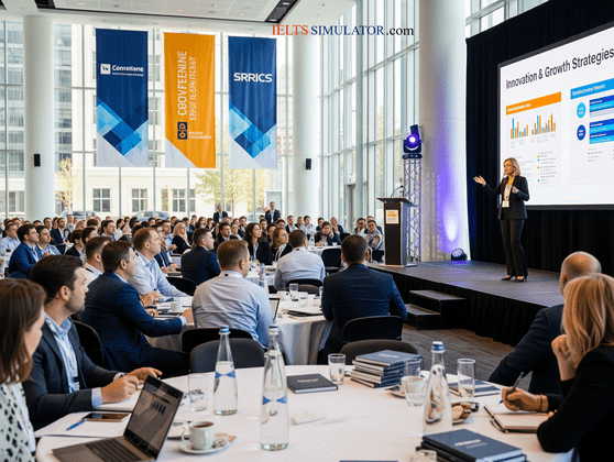 IELTS SIMULATOR FREE GENERAL TRAINING ONLINE READING TEST SET 12 TASK 3 GT - How to organise a successful business conference IELTS SIMULATION